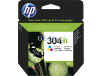 HP Tinte farbig 304XL  N9K07AE